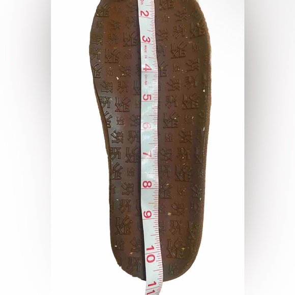 Australia Luxe Mens Grade A Shearling Chestnut Suede Mule Slippers Men’s XS $165 - Picture 6 of 8